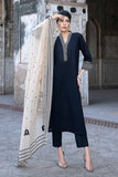 Nishat Linen 3 Piece - Embroidered Suit - KFS24-21 Luxury Collection 2024