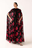 Maria B  LF1001S-OLN-BLK Eid Collection M Luxe Fabrics 2026
