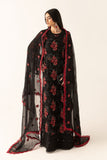 Maria B  LF1006S-OLN-BLK Eid Collection M Luxe Fabrics 2026