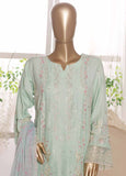 Bin Saeed OWSC-007-R64 Digital Printed Embroidered Suits 2025