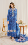 Asifa N Nabeel Peri Winkle (PP-4) Pretty In Pink Luxury Lawn 2024