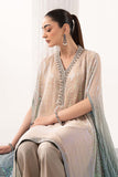 Maria B SF-EF26-11 Beige & Green Masakali Formals 2026