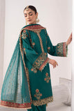 Maria B SF-EF26-22 Teal Masakali Formals 2026