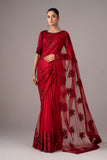 Maria B SF-EF26-56 Red Masakali Formals 2026