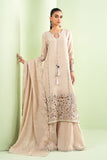 Maria B SF-EF26-63 Beige Masakali Formals 2026