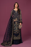 Maria B SFE2445-ESM-BLU Evening Wear Eid Collection 2024