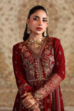 Maria B SFW2501-ESM-RED Shehnai Luxury Formals 2026