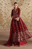 Maria B SFW2501-ESM-RED Shehnai Luxury Formals 2025
