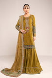 Maria B SF-W25-10 Olive Green Eid Ki Tayariaan Kahaniyan 2026