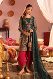 Maria B SFW2556-ESM-GRN Shehnai Luxury Formals 2025