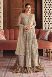 Maria B SFW2528-ESM-GRY Shehnai Luxury Formals 2025