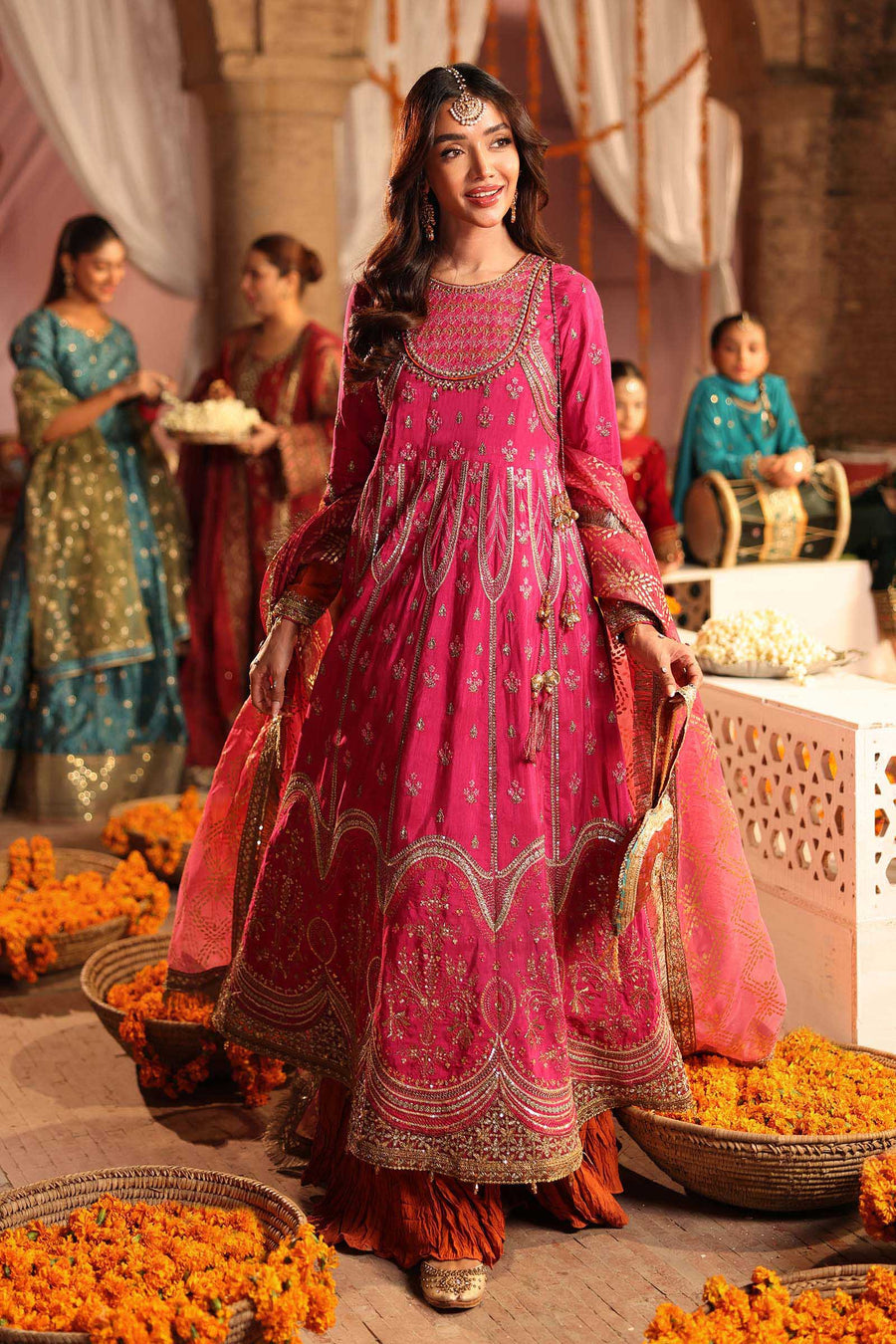 Maria B SFW2540-ESM-DPI Shehnai Luxury Formals 2026