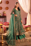 Maria B SFW2561-ESM-GRN Shehnai Luxury Formals 2025