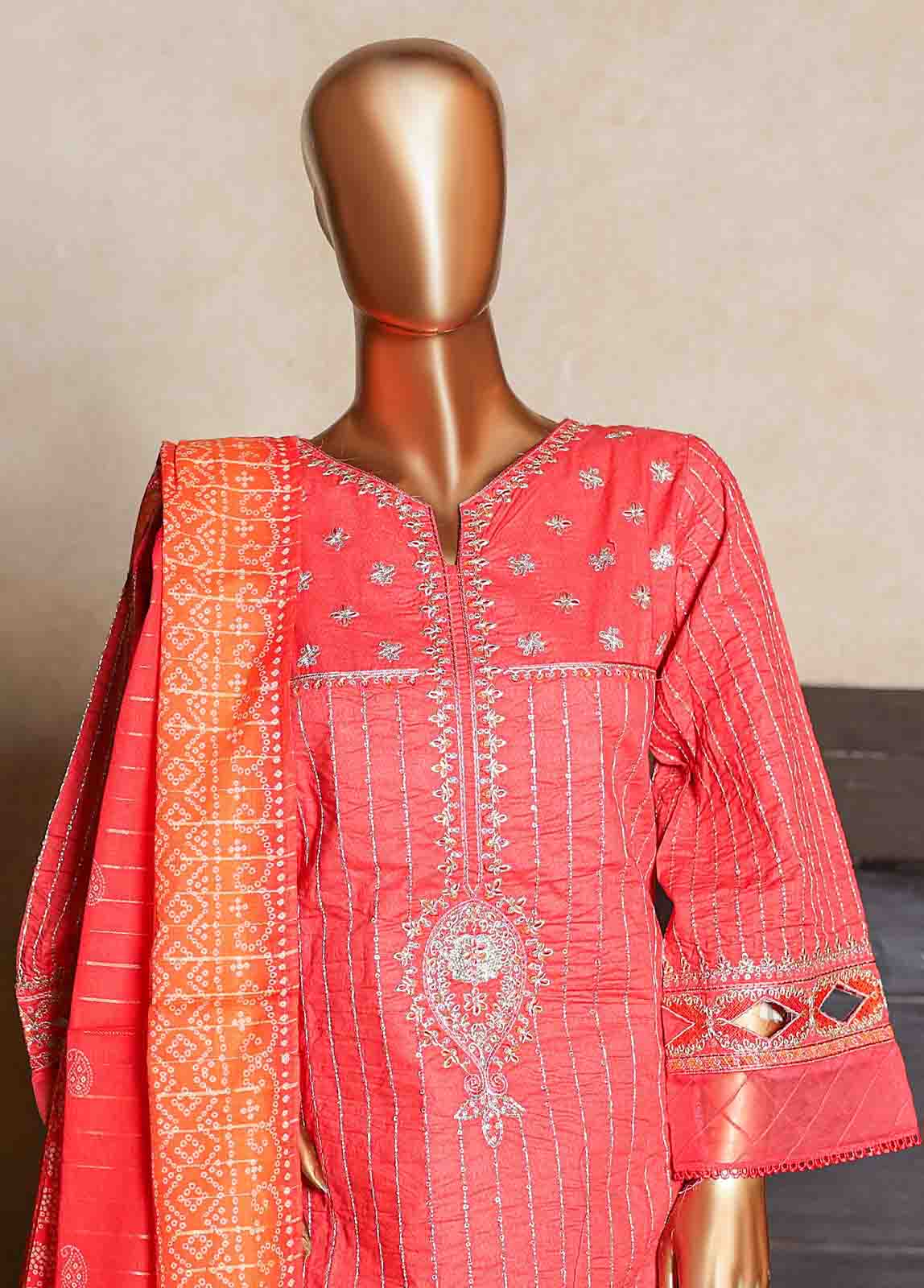Bin Saeed SMLF-EMB-378-B Digital Printed Embroidered Suits 2025
