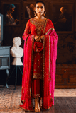 Zaaviay Soraya (Three Piece) Qarmazi Wedding Edition 2025