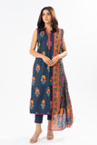 Alkaram Studio SS-12-1-24-3-Navy-Blue Spring Summer 2024