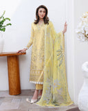 Roheenaz Summer Glow Floral Reveire Luxury Lawn 2026