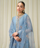 Sapphire 3PESUS26V016 Embroidered Cotton Jacquard Suit Eid 1 2026