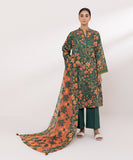 Sapphire  3 Piece Printed Cambric Suit U3PDY24DFV52 Intermix Collection 2024