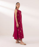 Sapphire  3 Piece Embroidered Jacquard Suit U3PEST24V530 Intermix Collection 2024