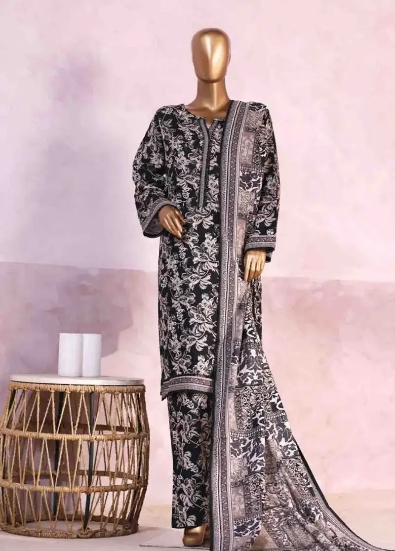Bin Saeed WK-2589-PR Khaddar Printed 2025