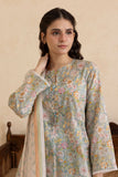 Zellbury Kurta Dupatta Trouser - 2184 Essential Summer Pret 2026