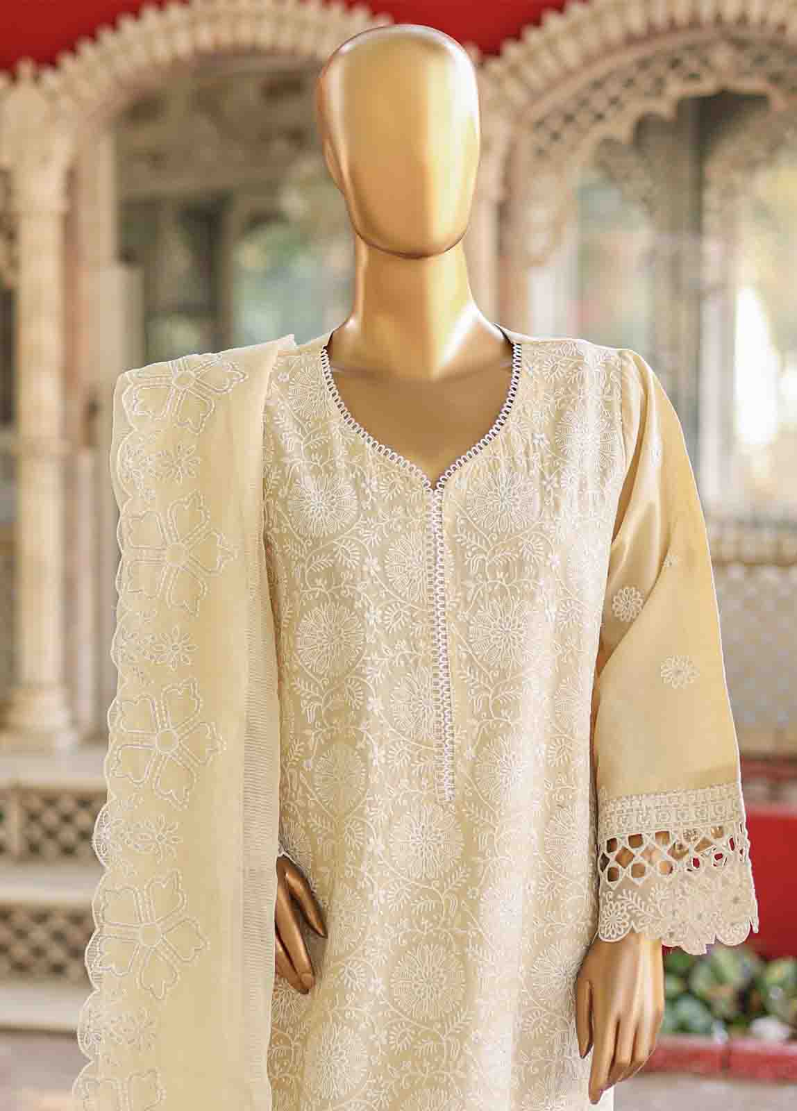 Bin Saeed WTF-019-B Digital Printed Embroidered Suits 2025