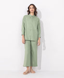 Sapphire Linen Blend Shirt WTOPS25V3020 West RTW 2025
