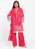Bonanza Floral Wave - 3 Pc (WU3PPBW25KA10N9) Winter Collection 2025