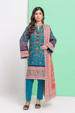 Bonanza Satrangi Emerald - 3 Pc WU3PPBW25LI9O45 Winter Collection 2025