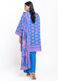 Bonanza Satrangi Block Bloom - 3 Pc WU3PPBW25LI9O59 Winter Collection 2025