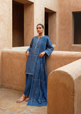 Bonanza Satrangi Blue-Jacquard-3 Piece  (WU3PSBS26K2M2) Jacquard Collection 2026