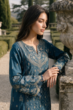 Zellbury Embroidered Shirt Shalwar Dupatta - 4061 Chikankari Collection 2026