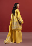 Bonanza Yellow-Jacquard-3 Pc (WUS25JD3027) Satrangi Winter Collection 2025