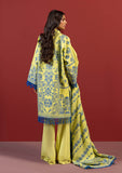 Bonanza L-Yellow-Jacquard-3 Pc (WUS25JD3034) Satrangi Winter Collection 2025