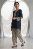 Zellbury Shirt Shalwar  WUS26E21069 Monochrome Collection 2026