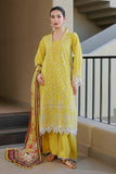 Zellbury Embroidered Shirt Shalwar Dupatta - 4087 Chikankari Collection 2026