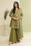 Zellbury Shirt Shalwar Dupatta - 0824 Summer Collection Essential 2026