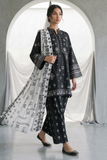 Zellbury Shirt Shalwar Dupatta WUS26X30957 Monochrome Collection 2026