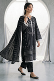 Zellbury Shirt Shalwar Dupatta WUS26X31090 Monochrome Collection 2026