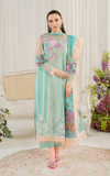 Asifa N Nabeel Water Lily PP-3 Pretty In Pink Luxury Lawn Collection 2024