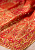 AIK Atelier Shawl Coral Silk WDA26 Wedding Festive 2026
