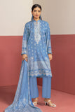 Khaadi BLA240311 Blue Eid Collection 2024