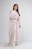 Bareeze Zahra Range BNL2402 L Beige Monsson Summer Lawn 2024