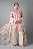 Bareeze Ikat-01-L.Beige Winter Casual Collection 2025