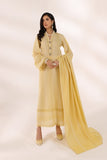 Bareeze Classic Flora 5 CH4516 L Yellow Monsson Summer Lawn 2024