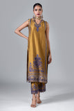 Khaadi EST24231 Mustard Eid Prets 2024