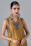 Khaadi EST24231 Mustard Eid Prets 2024