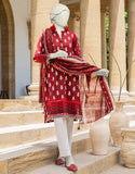 Junaid Jamshaid Maroon 2 PC | JLAWN-S-JDS-24-1109 Casuals Eid Prets Collection 2024