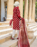 Junaid Jamshaid Maroon 2 PC | JLAWN-S-JDS-24-1109 Casuals Eid Prets Collection 2024